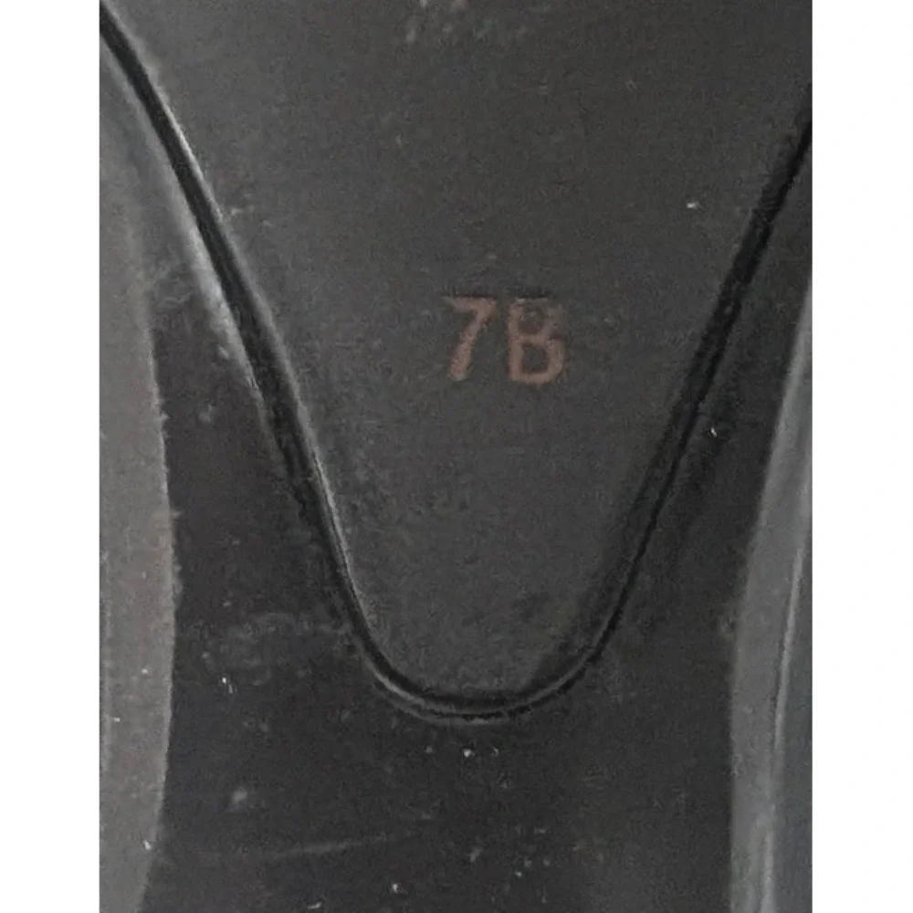 Talbots‎ Purple Suede Ballet Flat 7B Bow Preppy Classic Minimalist Parisian Chic